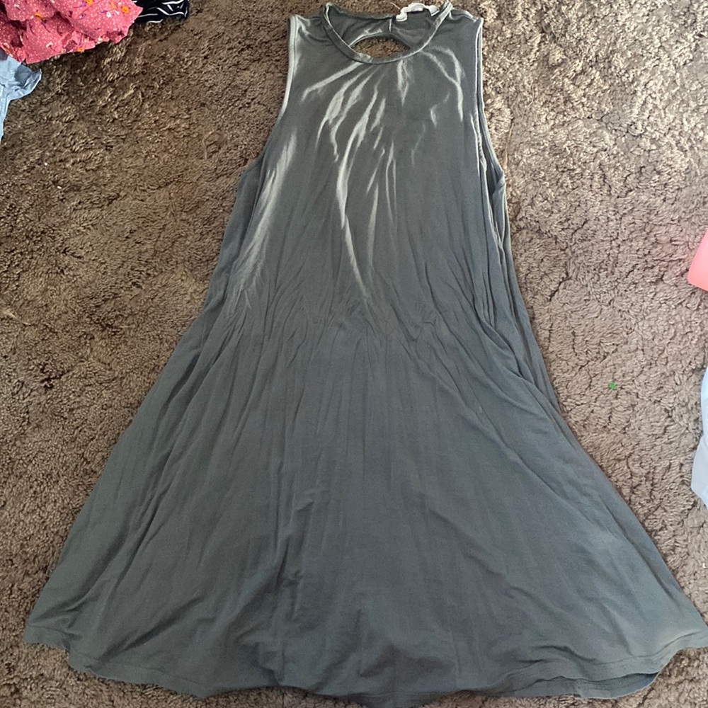 Green American eagle dress